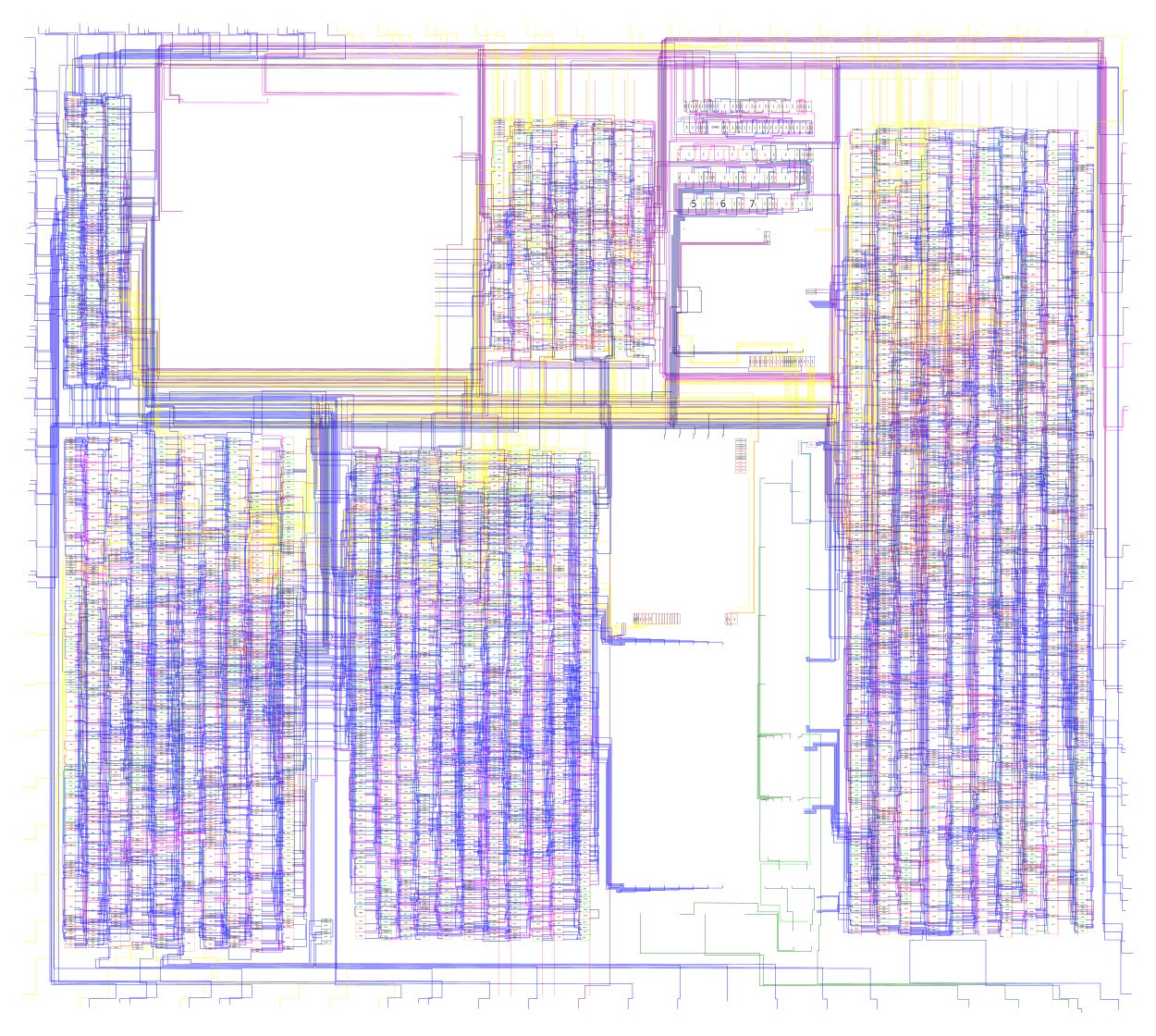 Reverse-engineered schematics for the original Game Boy by Furrtek